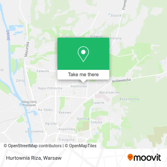 Hurtownia Riza map