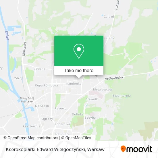 Kserokopiarki Edward Wielgoszyński map