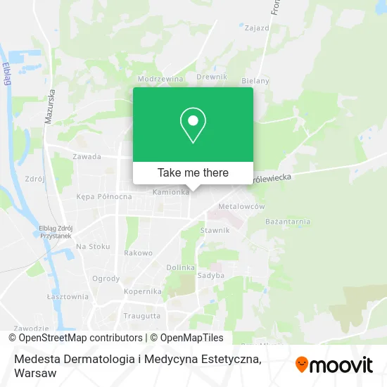 Medesta Dermatologia i Medycyna Estetyczna map