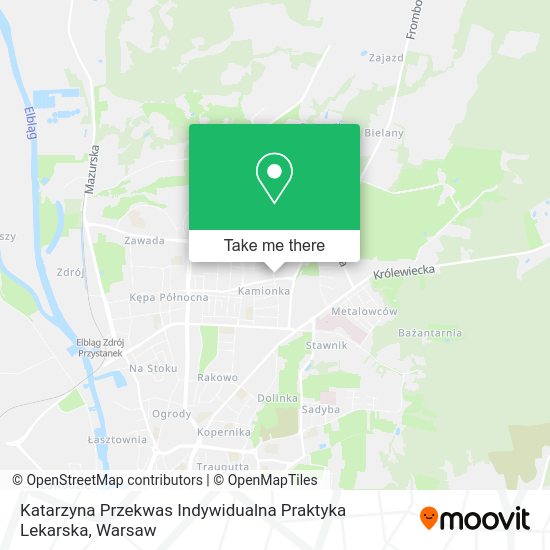 Katarzyna Przekwas Indywidualna Praktyka Lekarska map