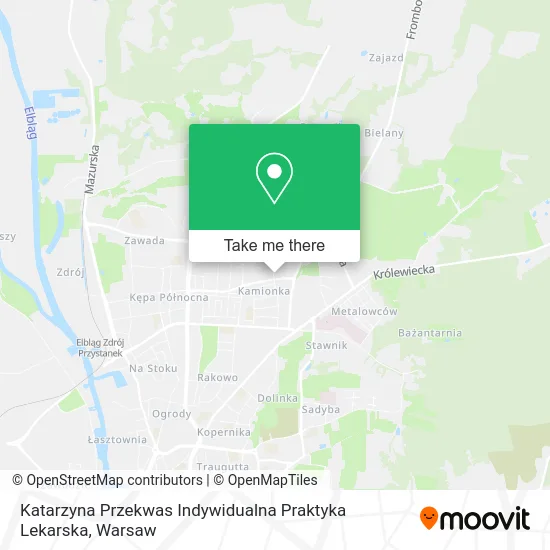 Katarzyna Przekwas Indywidualna Praktyka Lekarska map