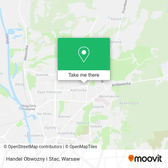 Handel Obwozny i Stac map