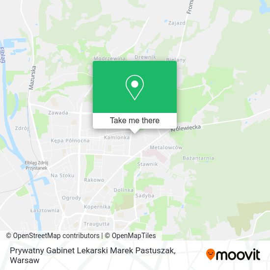 Prywatny Gabinet Lekarski Marek Pastuszak map