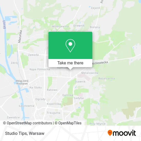 Studio Tips map
