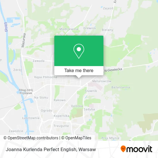 Joanna Kurlenda Perfect English map