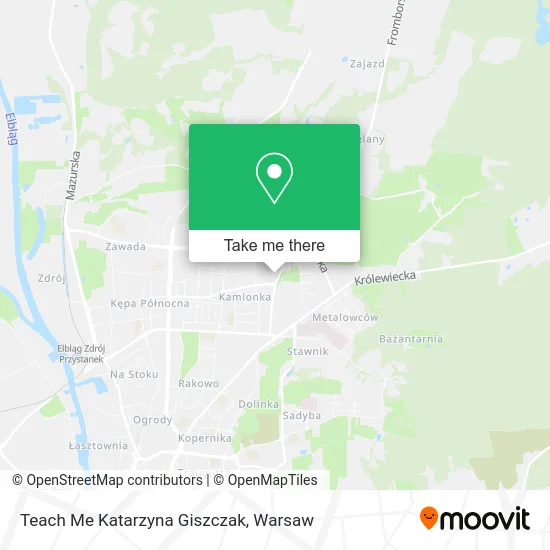Teach Me Katarzyna Giszczak map