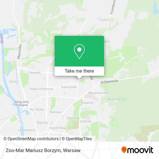 Zoo-Mar Mariusz Borzym map