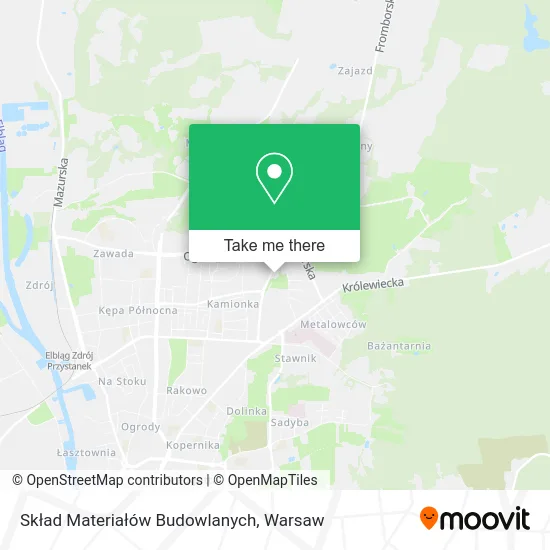 Skład Materiałów Budowlanych map