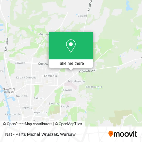 Nat - Parts Michał Wruszak map