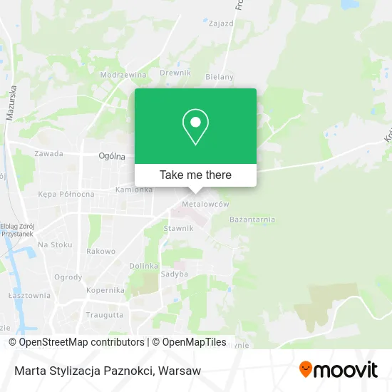 Карта Marta Stylizacja Paznokci
