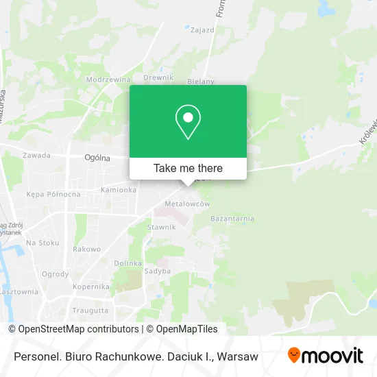 Personel. Biuro Rachunkowe. Daciuk I. map