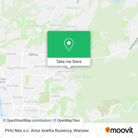 Карта PHU Nex s.c. Artur Anetta Rusieccy