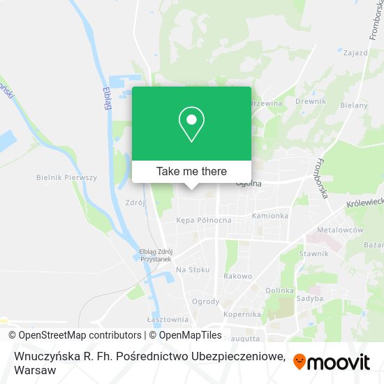 Wnuczyńska R. Fh. Pośrednictwo Ubezpieczeniowe map