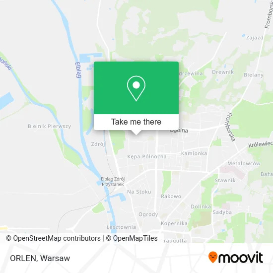 ORLEN map