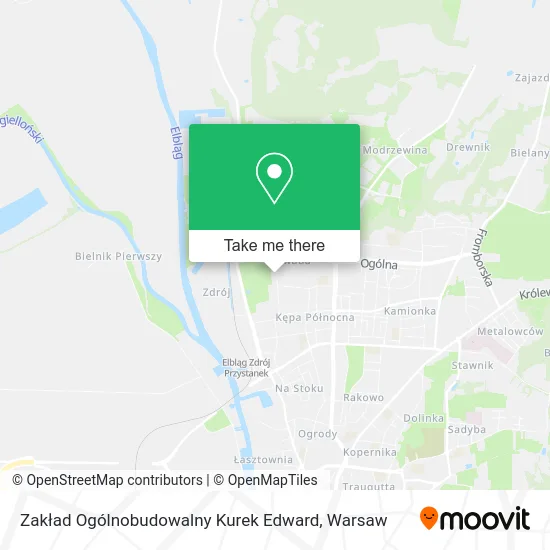 Карта Zakład Ogólnobudowalny Kurek Edward
