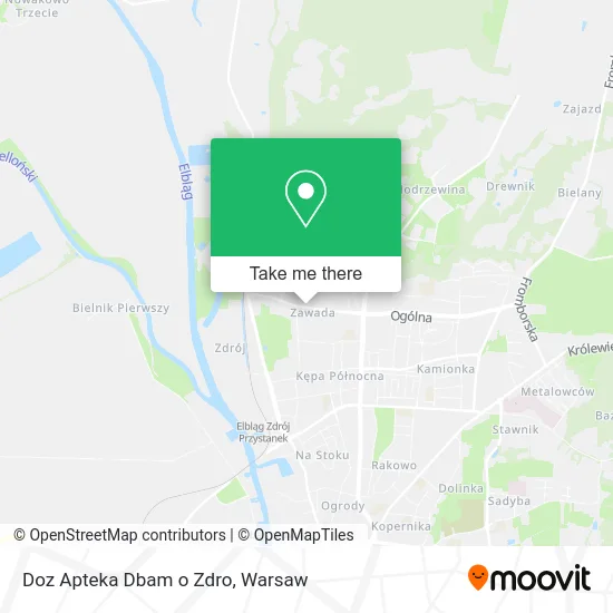 Doz Apteka Dbam o Zdro map