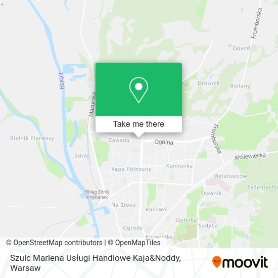 Szulc Marlena Usługi Handlowe Kaja&Noddy map