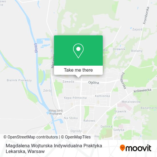 Magdalena Wojturska Indywidualna Praktyka Lekarska map