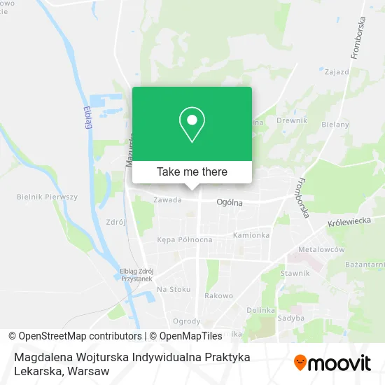 Magdalena Wojturska Indywidualna Praktyka Lekarska map