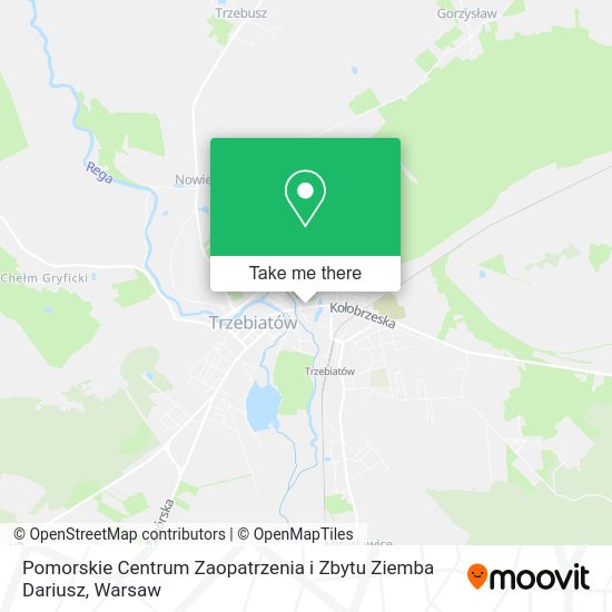 Карта Pomorskie Centrum Zaopatrzenia i Zbytu Ziemba Dariusz