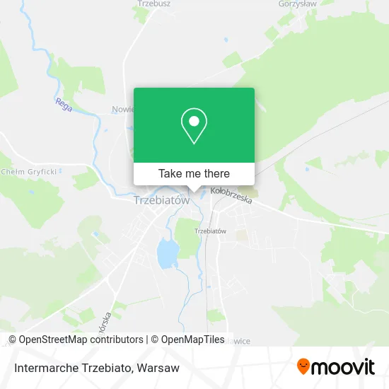 Карта Intermarche Trzebiato