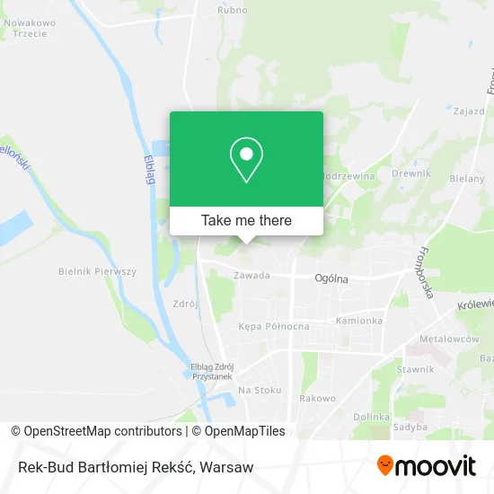 Rek-Bud Bartłomiej Rekść map