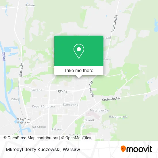 Mkredyt Jerzy Kuczewski map