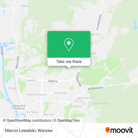 Marcin Lewalski map