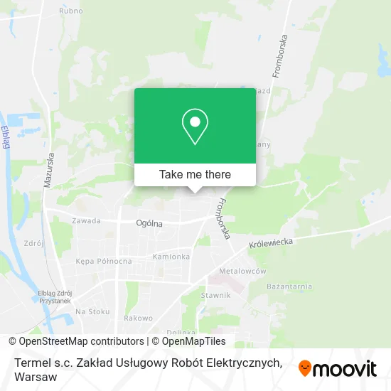 Termel s.c. Zakład Usługowy Robót Elektrycznych map