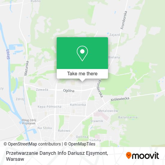 Przetwarzanie Danych Info Dariusz Ejsymont map