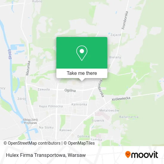 Hulex Firma Transportowa map