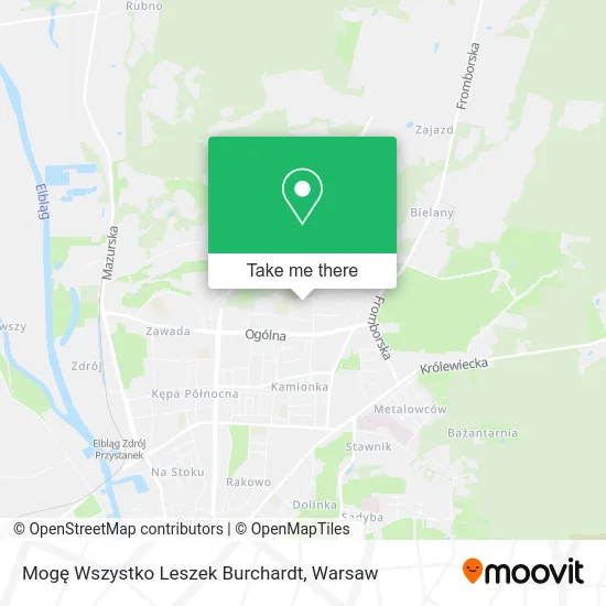 Mogę Wszystko Leszek Burchardt map