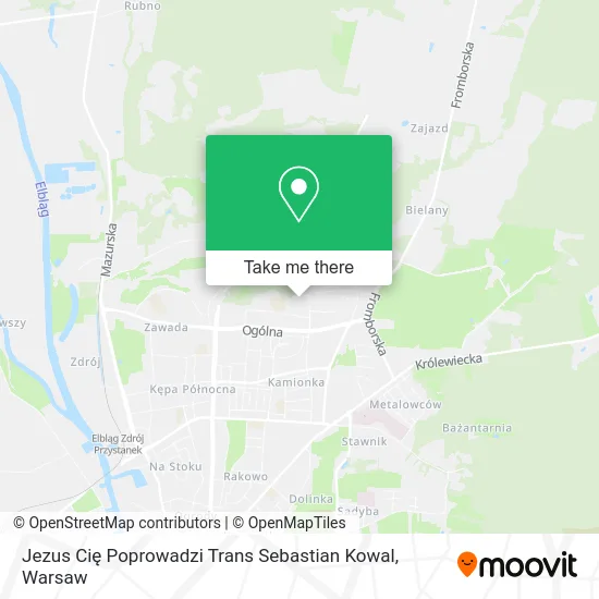 Jezus Cię Poprowadzi Trans Sebastian Kowal map