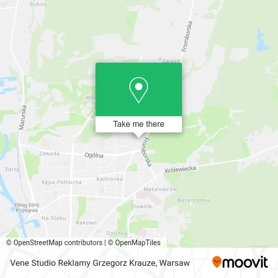 Vene Studio Reklamy Grzegorz Krauze map
