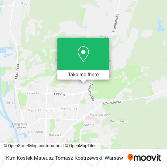 Ktm Kostek Mateusz Tomasz Kostrzewski map