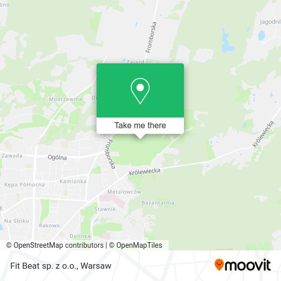 Fit Beat sp. z o.o. map