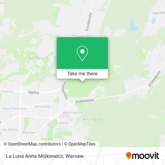 La Luna Anna Miśkiewicz map