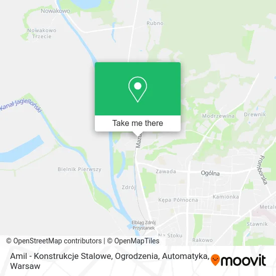Карта Amil - Konstrukcje Stalowe, Ogrodzenia, Automatyka