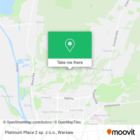 Platinum Place 2 sp. z o.o. map