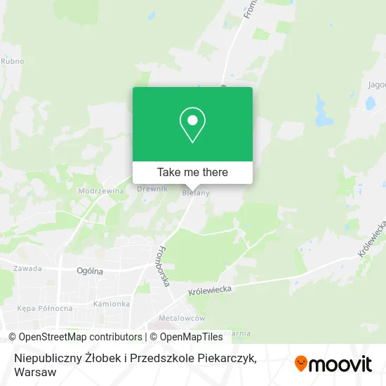 Niepubliczny Żłobek i Przedszkole Piekarczyk map