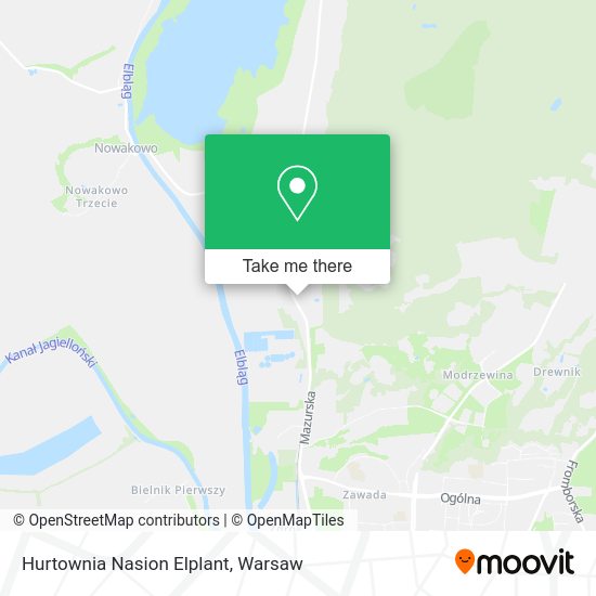 Hurtownia Nasion Elplant map