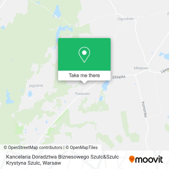 Kancelaria Doradztwa Biznesowego Szulc&Szulc Krystyna Szulc map