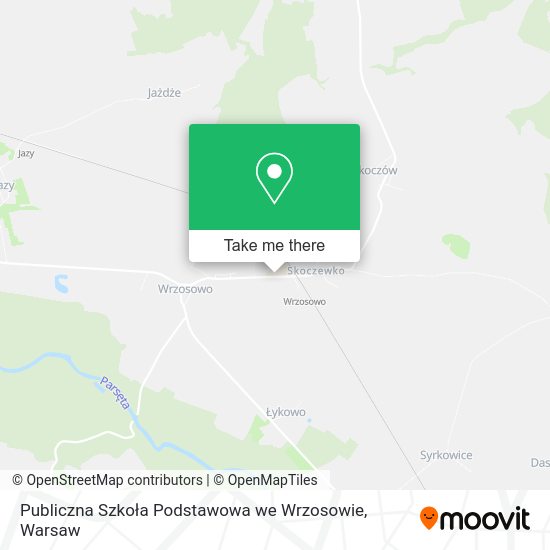 Publiczna Szkoła Podstawowa we Wrzosowie map