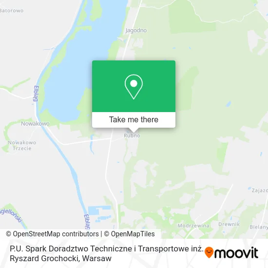Карта P.U. Spark Doradztwo Techniczne i Transportowe inż. Ryszard Grochocki