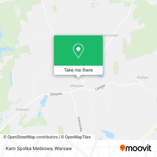 Kam Spolka Meblowa map