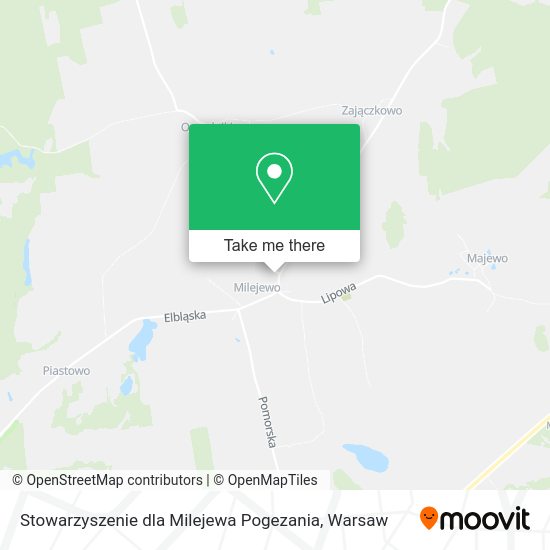 Stowarzyszenie dla Milejewa Pogezania map