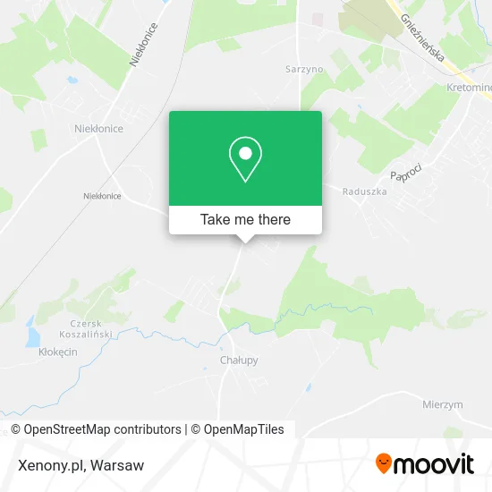 Карта Xenony.pl