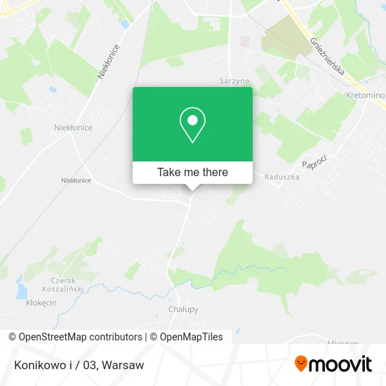 Карта Konikowo i / 03