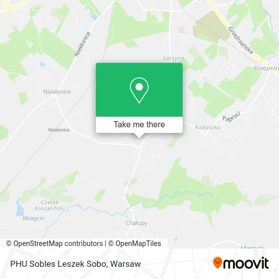 Карта PHU Sobles Leszek Sobo