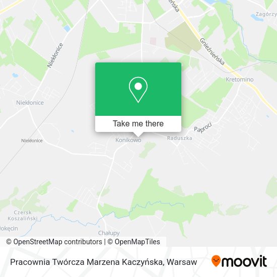 Pracownia Twórcza Marzena Kaczyńska map